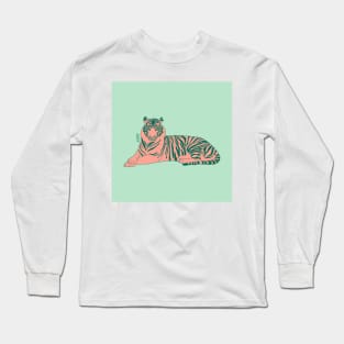Tiger - Blush Long Sleeve T-Shirt